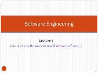Software Engineering Fundamentals