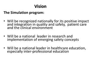 Improving Healthcare Simulation Program for National Leadership