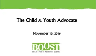 Child & Youth Advocacy Programs - Support for Trauma and Violence Survivors
