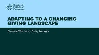 Adapting to a Changing Giving Landscape for Fundraisers