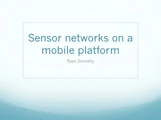 Sensor Networks on Mobile Platforms by Ryan Donnelly