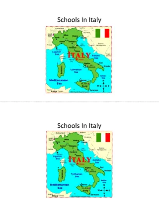 Education Contrasts: Schools in Italy vs. Haiti
