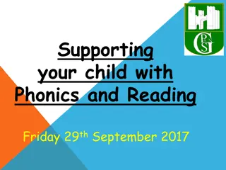 Supporting Your Child with Phonics and Reading Tips