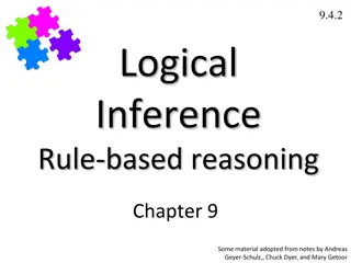 Automated Inference and Logic Rules Overview