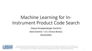 Machine Learning Approach for Product Code Classification in Economic Census