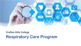 Crafton Hills College Respiratory Therapy Program Information