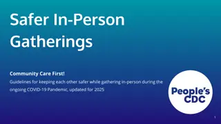 Safer In-Person Gatherings: Guidelines for COVID Safety 2025