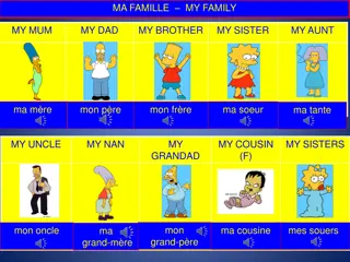 My Family: Exploring Family Members and Relationships