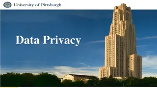 Data Privacy and Anonymization Techniques