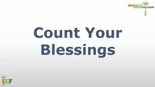 Reflecting on Counting Your Blessings: A Reminder of Gratitude