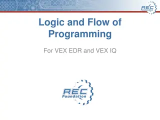 Programming Logic and Flow for VEX EDR and VEX IQ