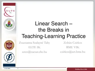 Effective Teaching Strategies for Linear Search in School Curriculum