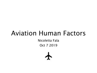 Unique Challenges in Aviation Human Factors Research