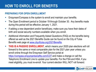 Enroll for Benefits via Empyrean: Log-In Steps & Open Enrollment Info