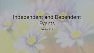 Independent and Dependent Events