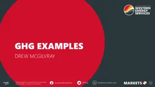 GHG Examples in Energy Sector