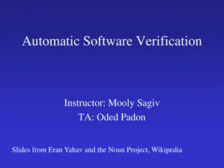 Automatic Software Verification Essentials