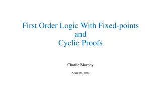 First Order Logic with Fixed-Points and Cyclic Proofs