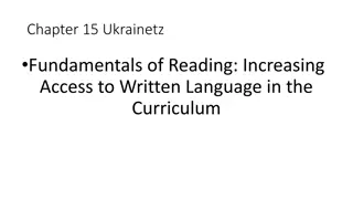 Improving Reading Fluency Through Word Identification Processes