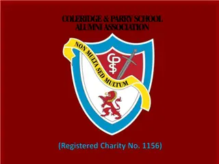 Financial Report Overview: Coleridge and Parry School Alumni Association
