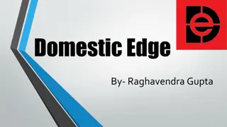Unique Domestic Helper App: Domestic Edge by Raghavendra Gupta