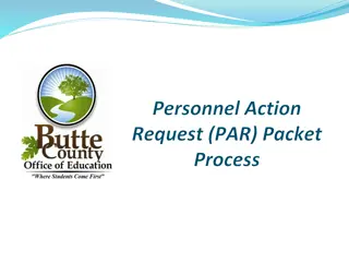 Streamlining HR Personnel Action Request Processes