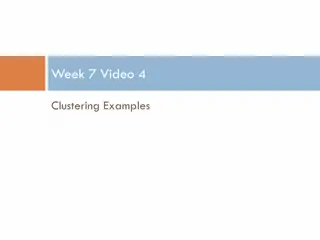 Student Clustering Examples in Educational Research