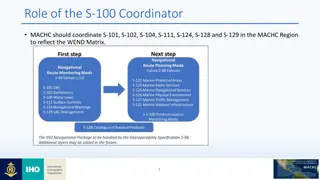 S-100 Coordinator Role in MACHC Region for Hydrographic Commissions