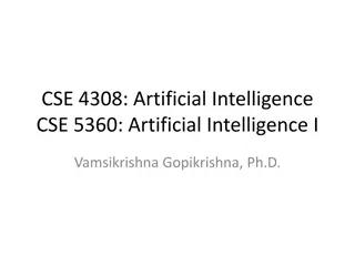 Artificial Intelligence Course Overview and Expectations