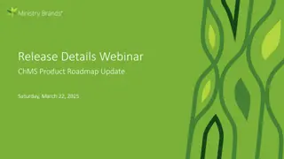 Product Roadmap Update: Ministry Brands Connection and New Features