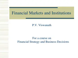 Financial Markets and Institutions in Business Decisions