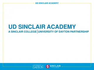 Enhancing Access to Higher Education: UD Sinclair Academy Partnership
