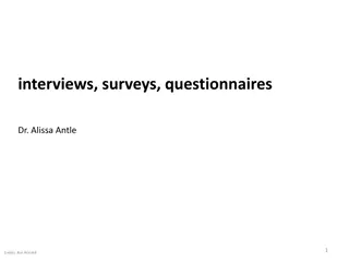 Enhancing Interview Techniques and Tools