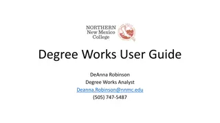 Degree Works: A Comprehensive Guide for Students and Faculty