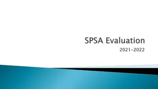 Effective SPSA Evaluation for School Improvement