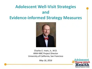 Adolescent Well-Visit Strategies and Evidence-Informed Measures
