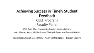Effective Feedback Strategies for Student Success