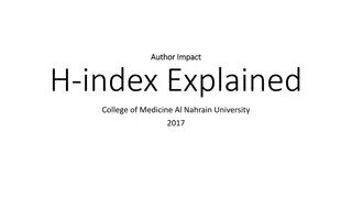 Author Impact Metrics: H-Index, G-Index, and i10-Index Explained