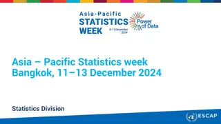 Asia-Pacific Statistics Week 2024: Embracing the Power of Data and Innovation