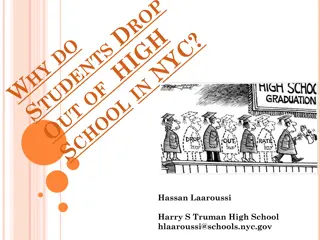 High School Dropout Rates in NYC