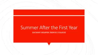 Trends in Freshmen Summer Course Enrollment
