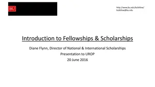 Expanding Horizons: Scholarships and Fellowships at BU