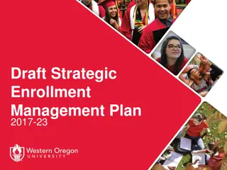 Strategic Enrollment Management Plan 2017-2023: Objectives, Strategies & Outcomes
