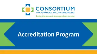 Accreditation Program History & Standards