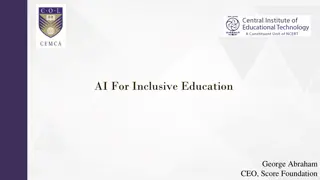 Empowering Inclusive Education with AI Tools