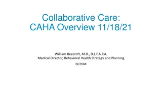Collaborative Care Model in Behavioral Health