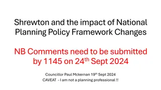 Impact of National Planning Policy Framework Changes in Shrewton