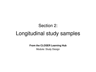 Longitudinal Study Samples: Targeting, Sampling Frames, and Sample Representation