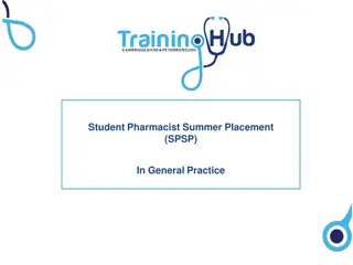 Career Trajectories for Clinical Pharmacists in General Practice
