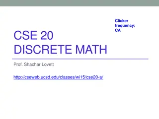 Set Notations and Operations in Discrete Math